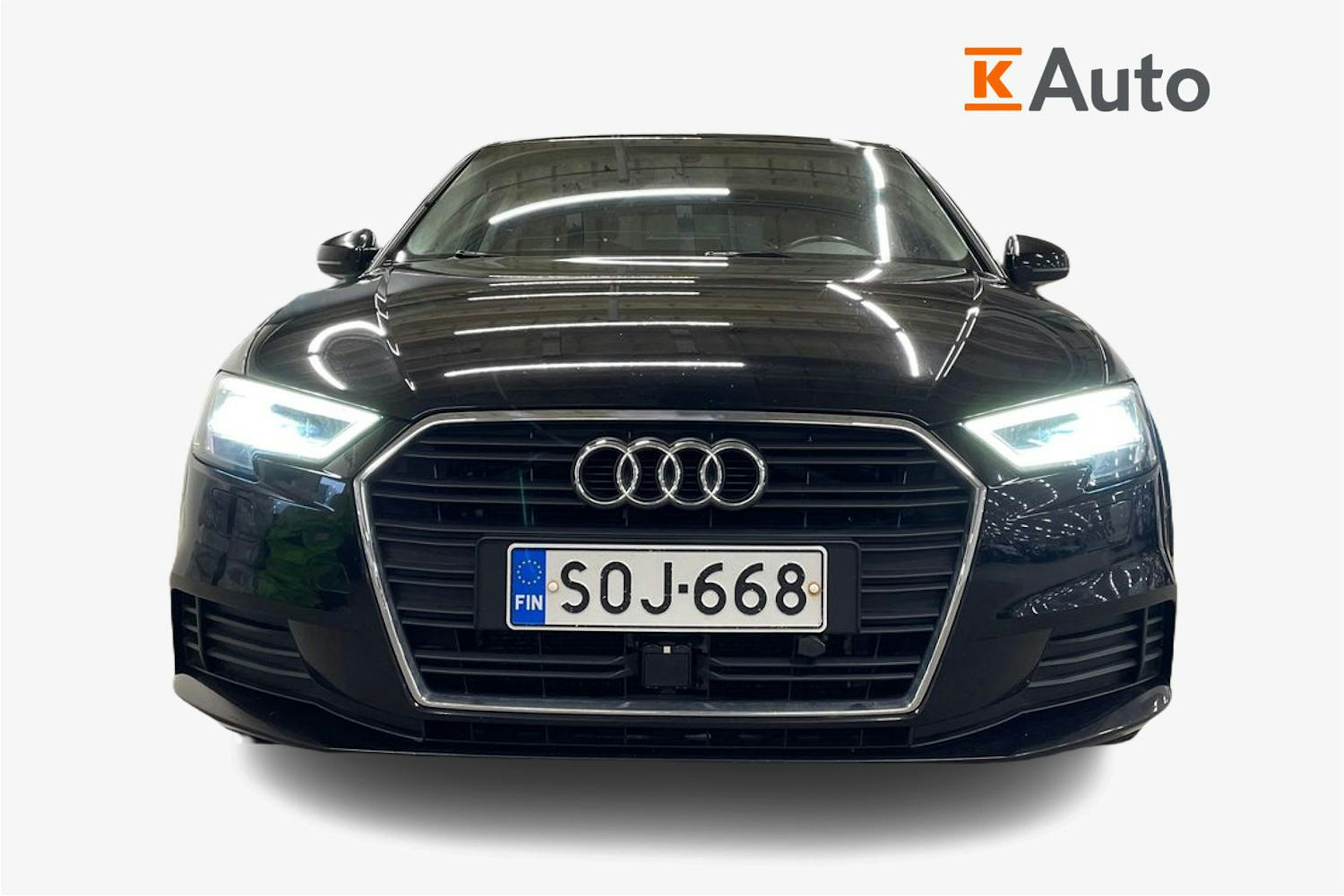 musta Audi A3 2018 kuva 5.