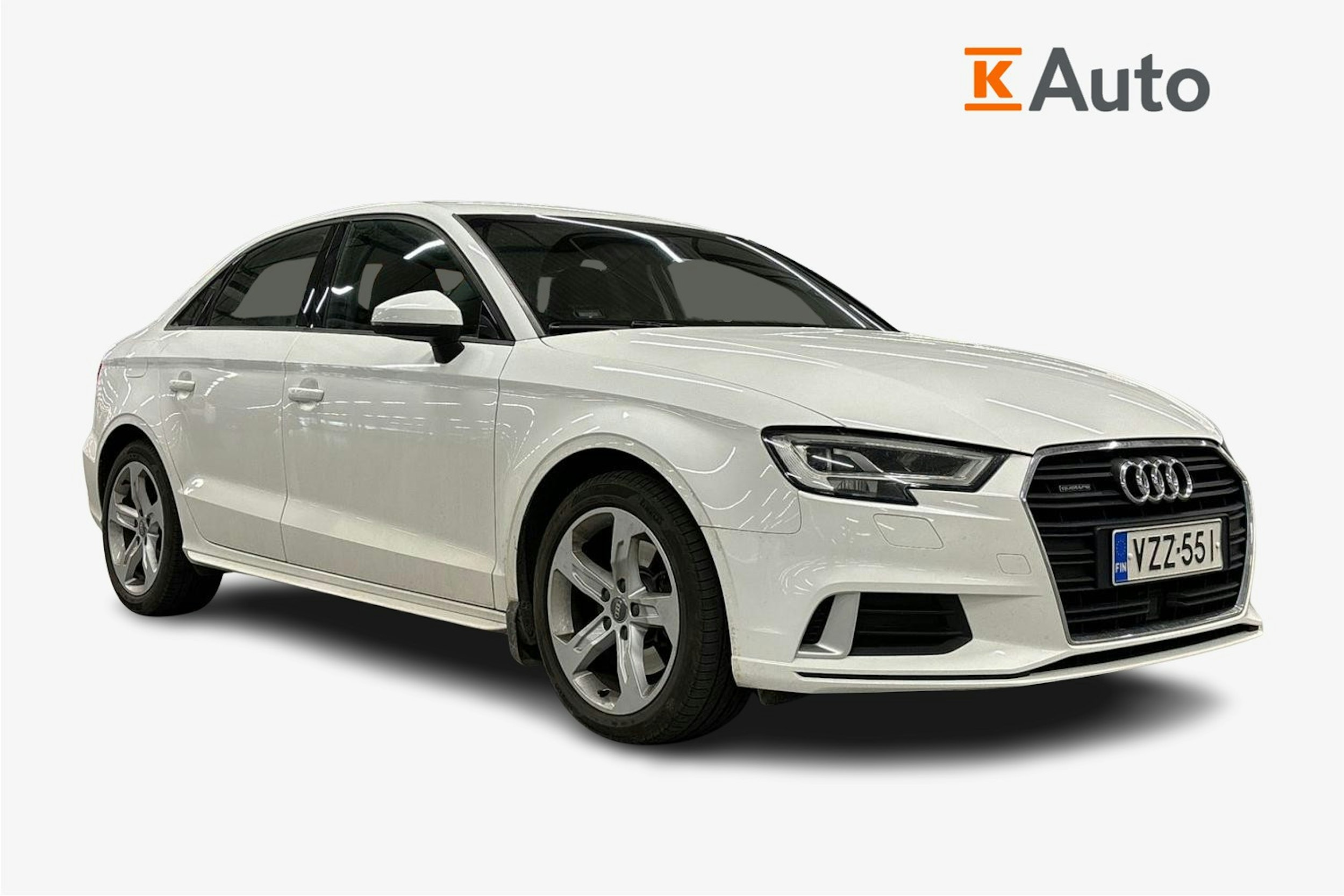 valkoinen Audi A3 2018 kuva 1.