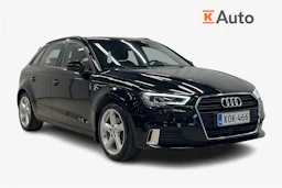 Musta Audi A3 2018 kuva 1.