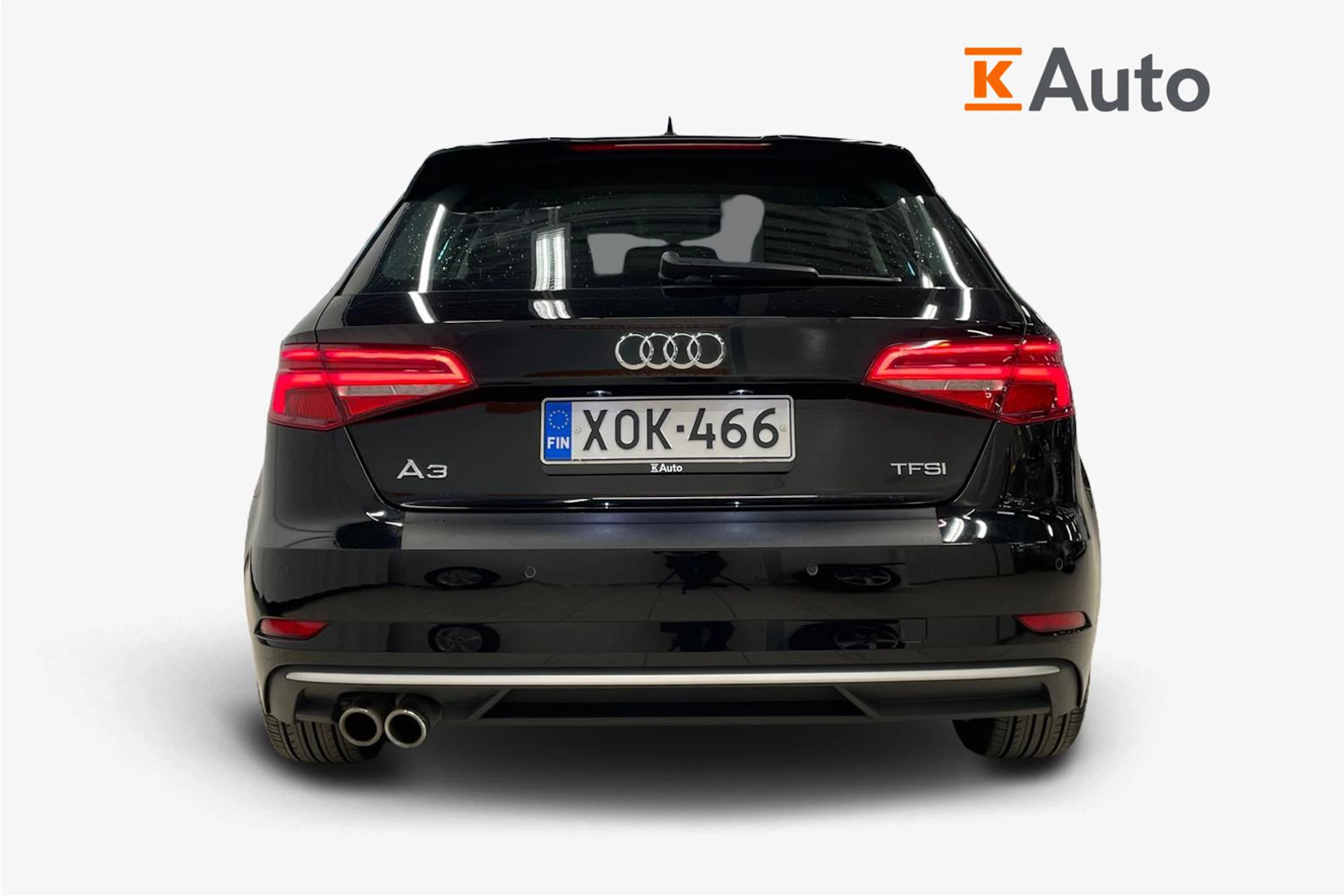 Musta Audi A3 2018 kuva 4.