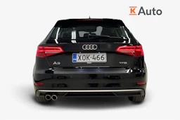 Musta Audi A3 2018 kuva 4.