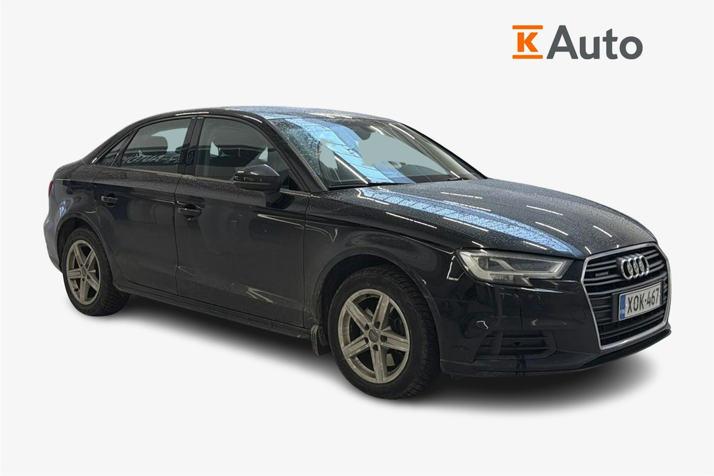 musta Audi A3 2018 kuva 1.