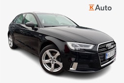 musta Audi A3 2018 kuva 1.