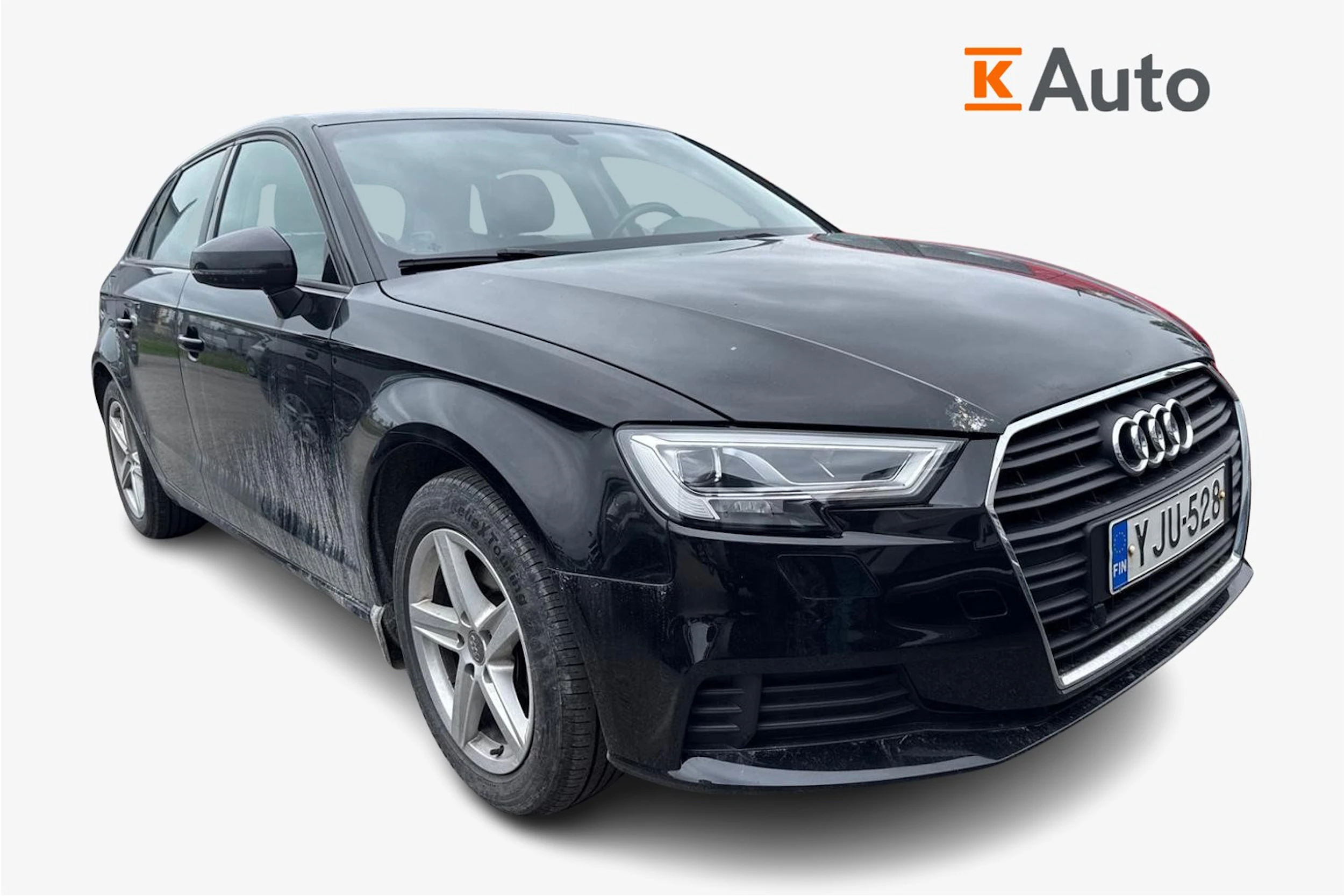 Musta Audi A3 2018 kuva 1.