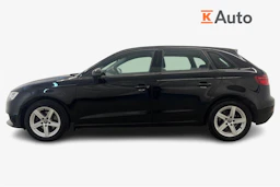 Musta Audi A3 2018 kuva 7.