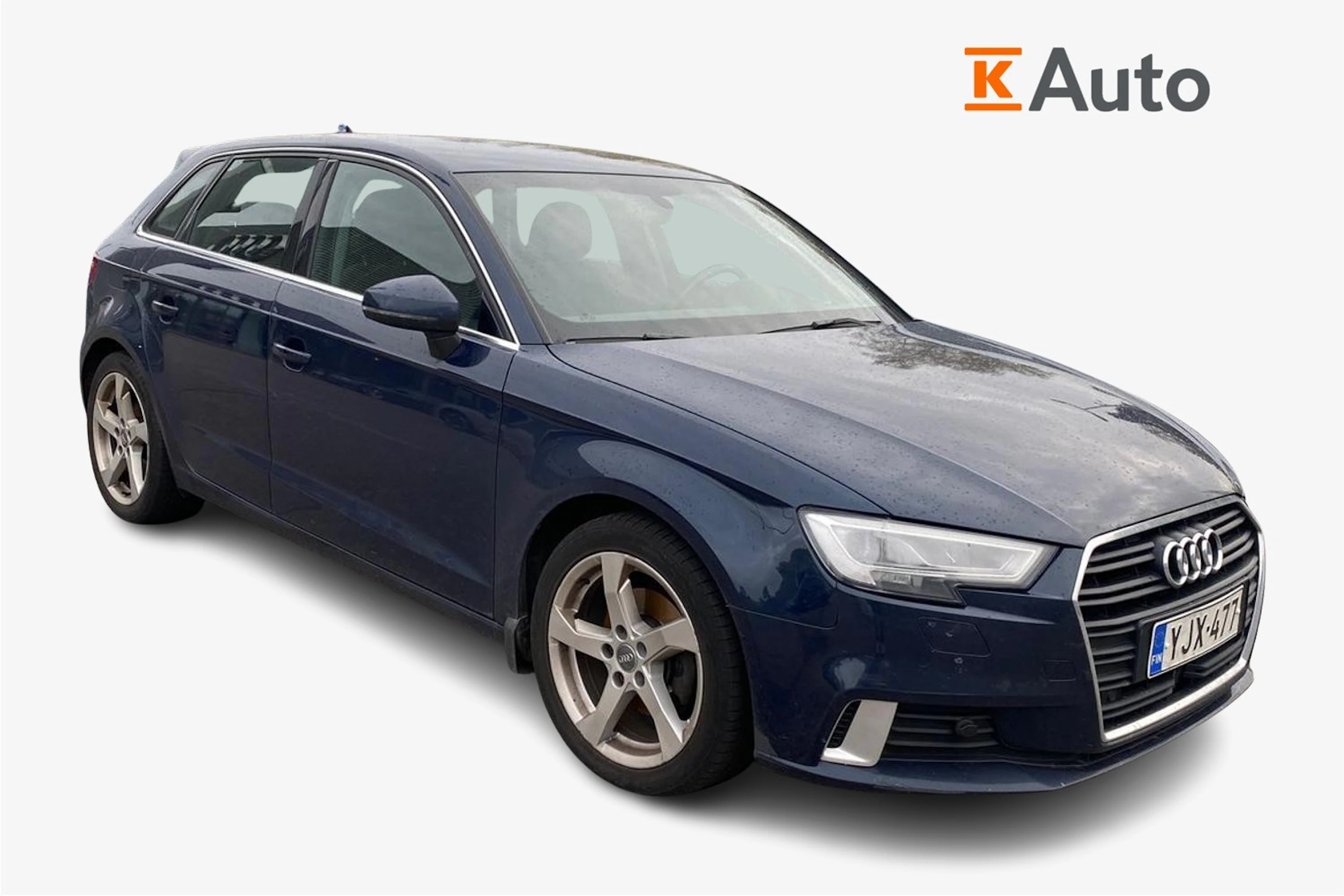Harmaa Audi A3 2018 kuva 1.