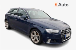 Harmaa Audi A3 2018 kuva 1.