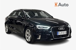 Musta Audi A3 2018 kuva 1.