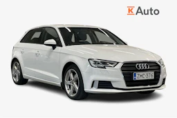 Valkoinen Audi A3 2018 kuva 1.