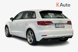 Valkoinen Audi A3 2018 kuva 2.