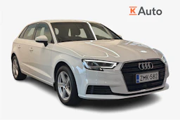 valkoinen Audi A3 2018 kuva 1.