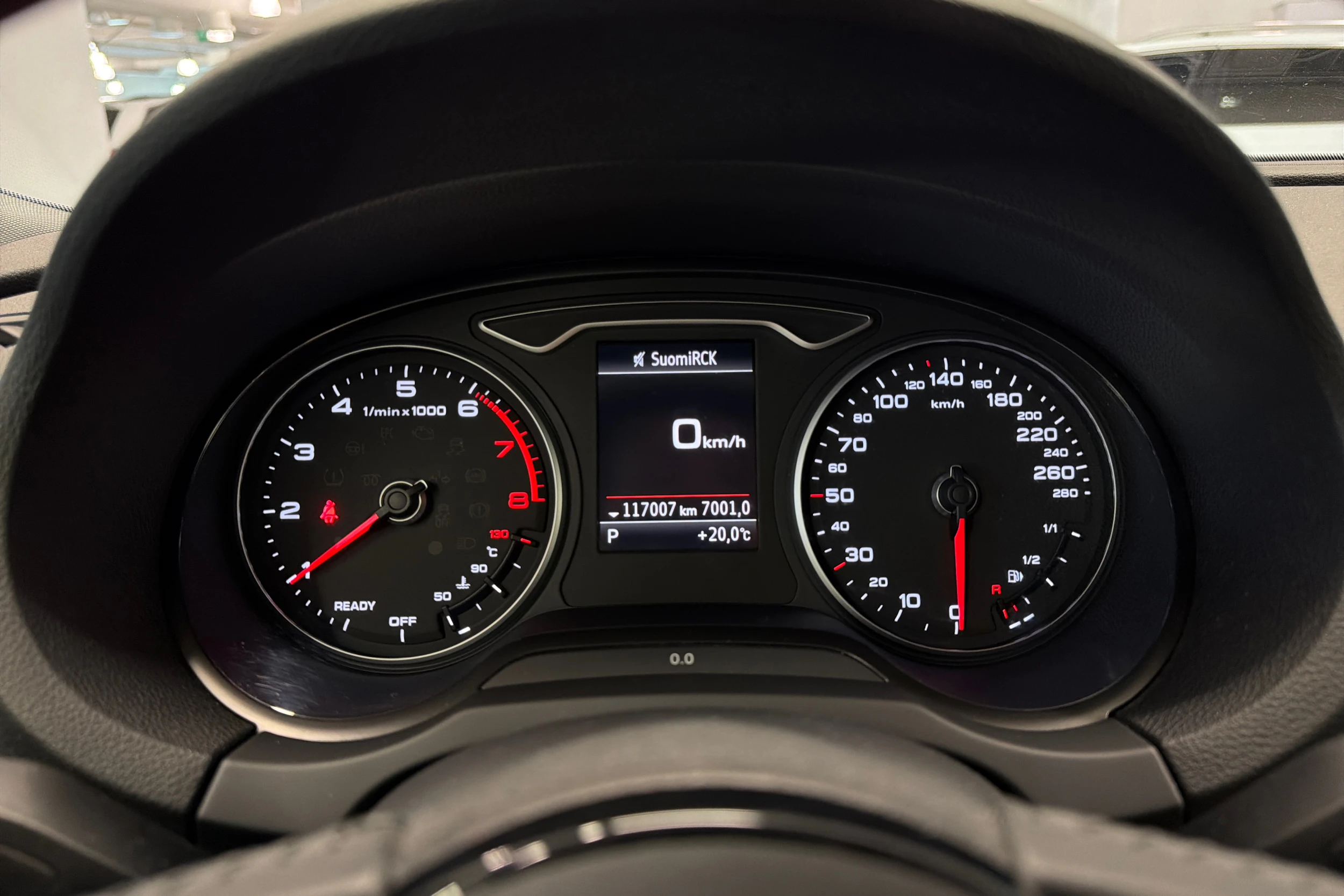 valkoinen Audi A3 2018 kuva 16.