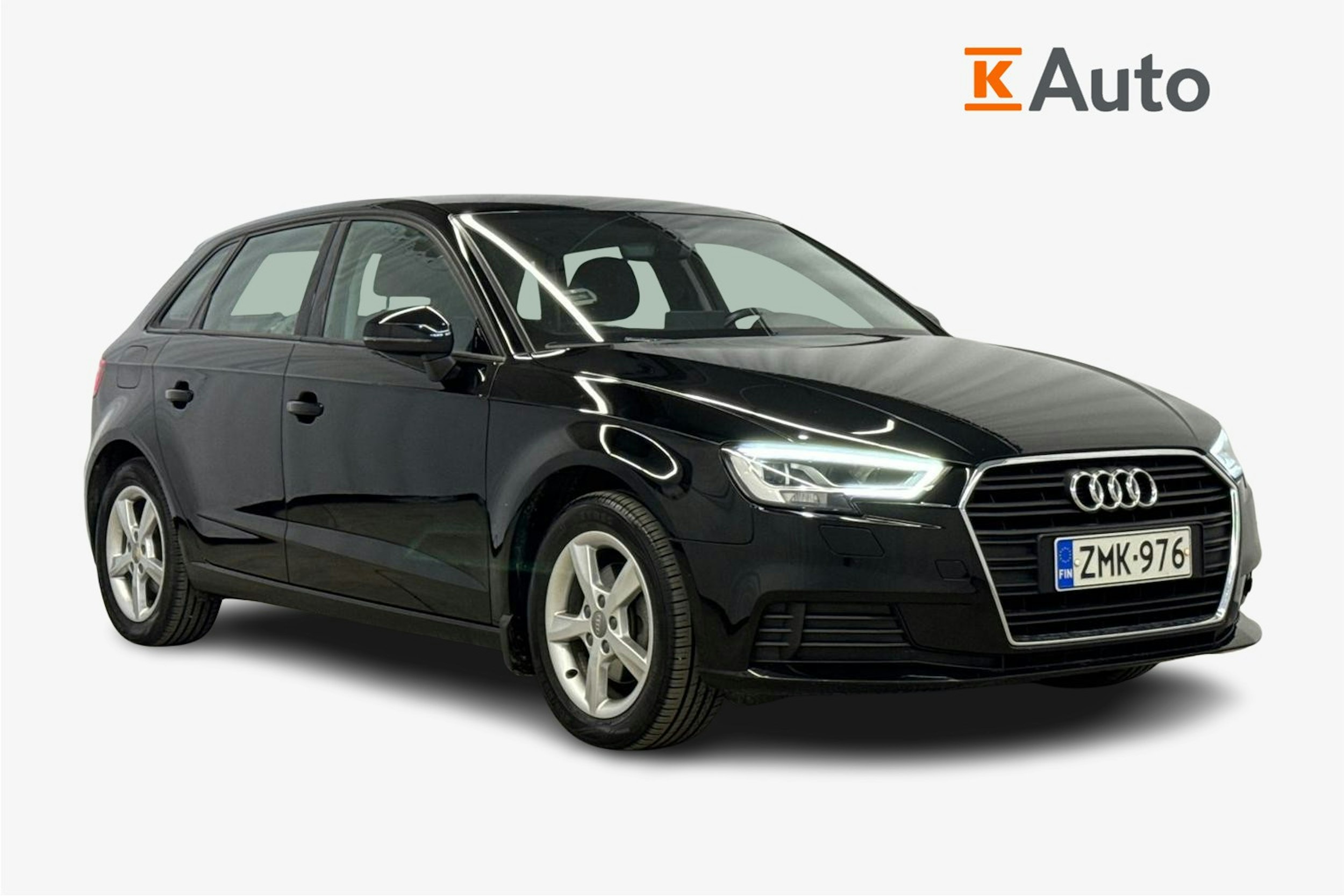 musta Audi A3 2018 kuva 1.