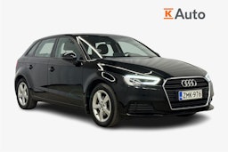 musta Audi A3 2018 kuva 1.