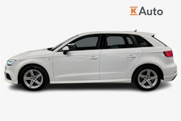 Valkoinen Audi A3 2019 kuva 6.