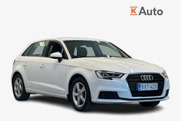 valkoinen Audi A3 2019 kuva 1.