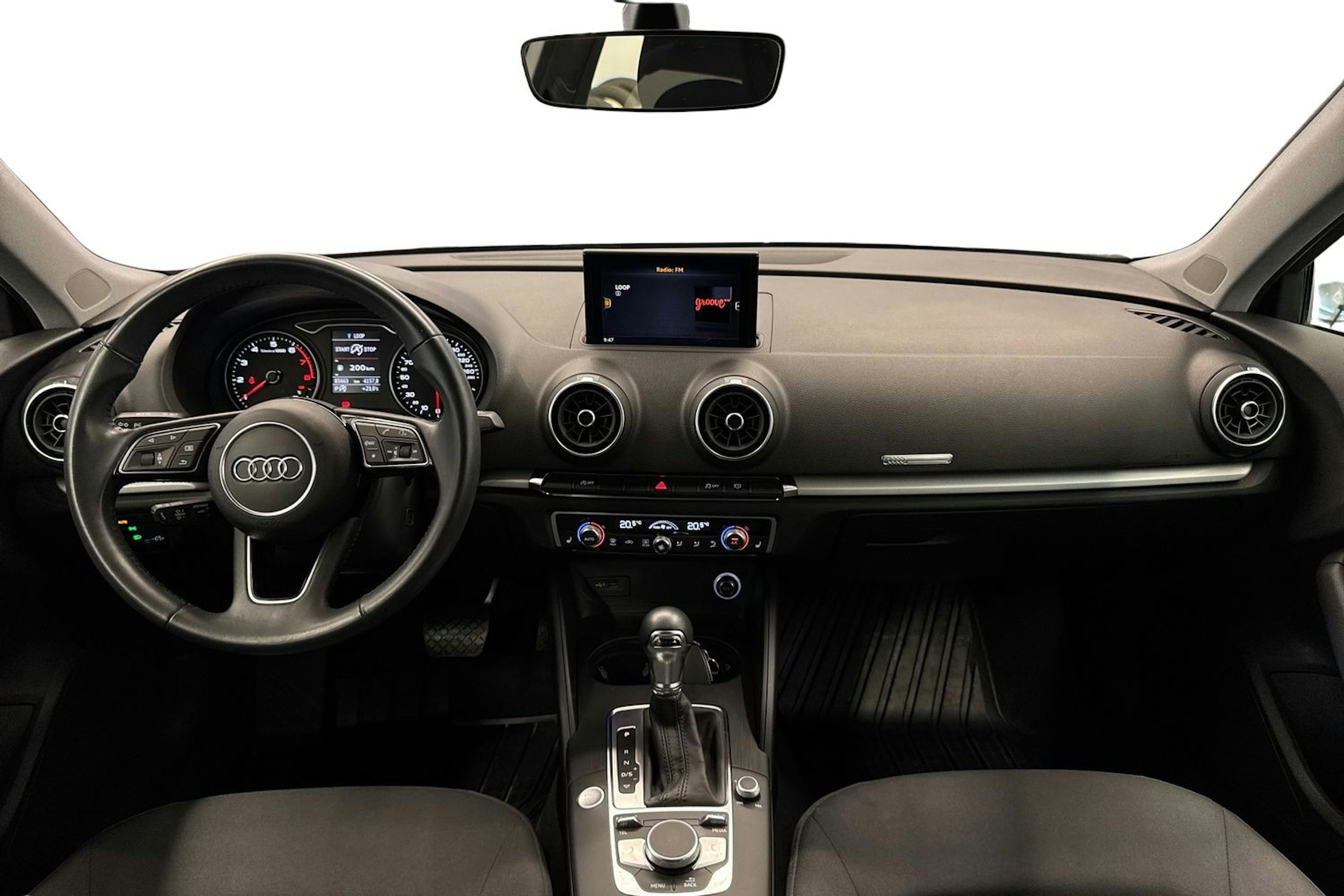 musta Audi A3 2019 kuva 9.