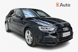musta Audi A3 2019 kuva 1.