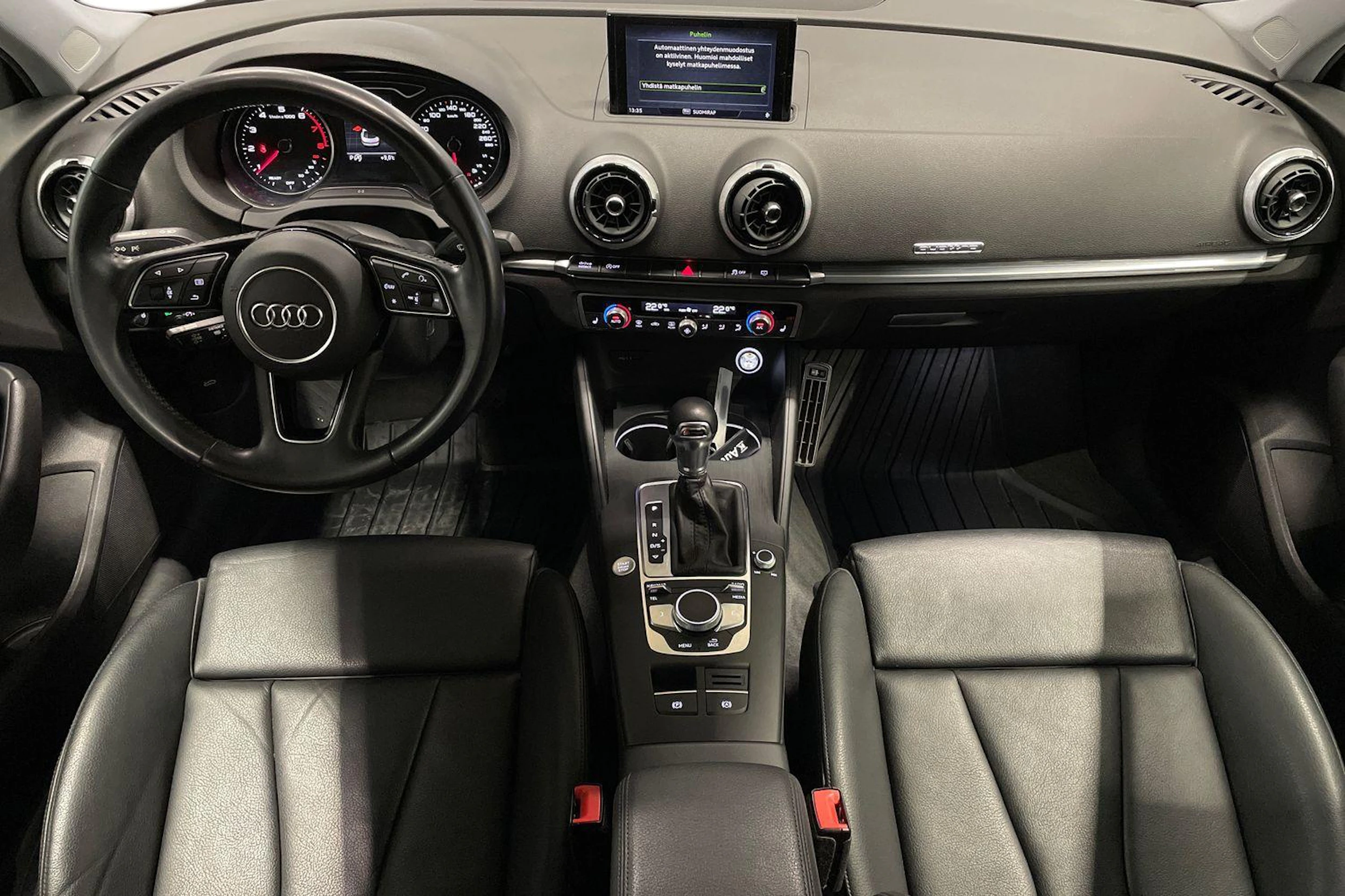 musta Audi A3 2019 kuva 9.