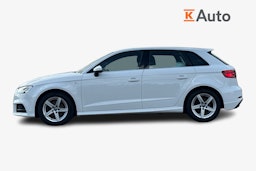 valkoinen Audi A3 2019 kuva 5.