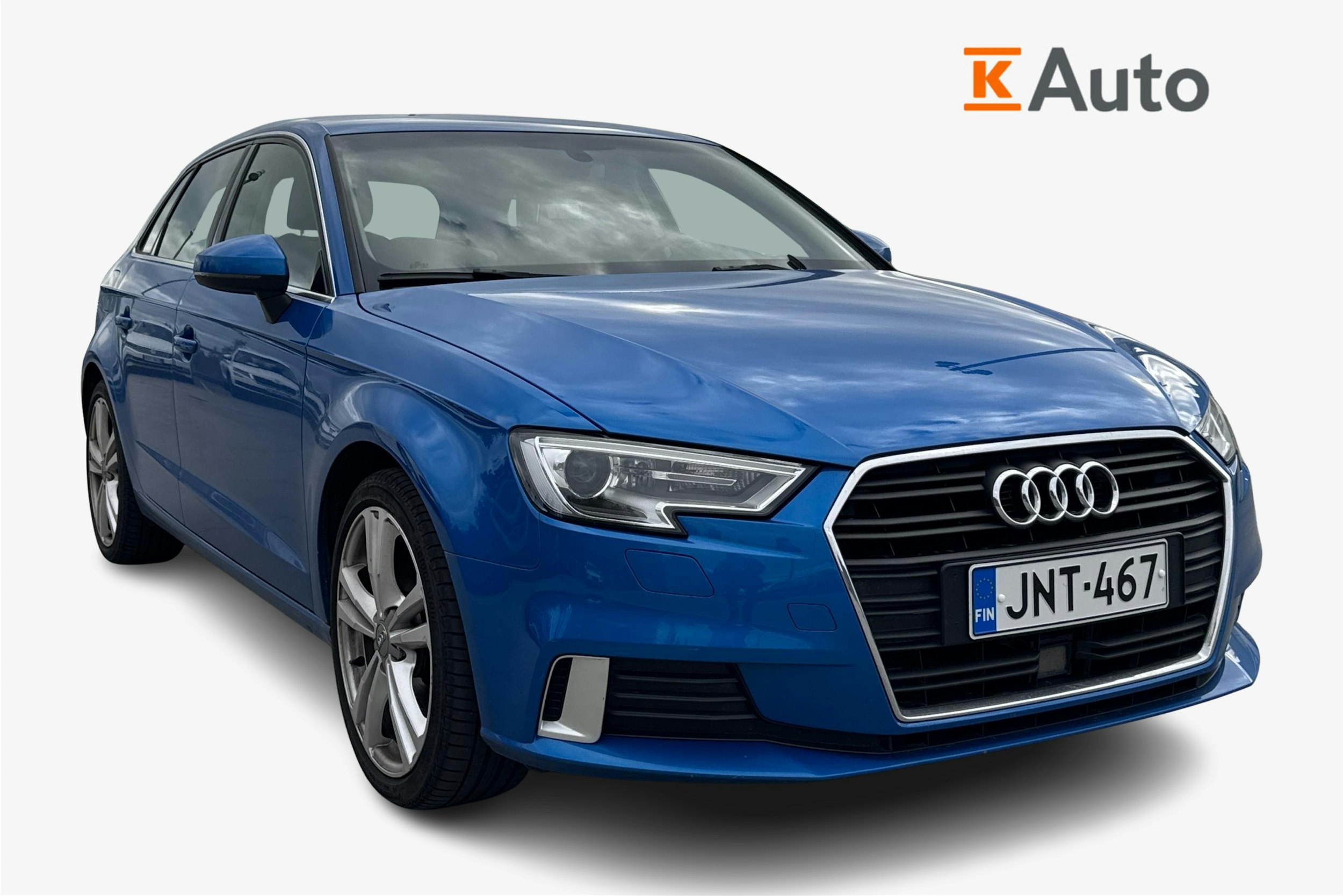 Sininen Audi A3 2019 kuva 1.