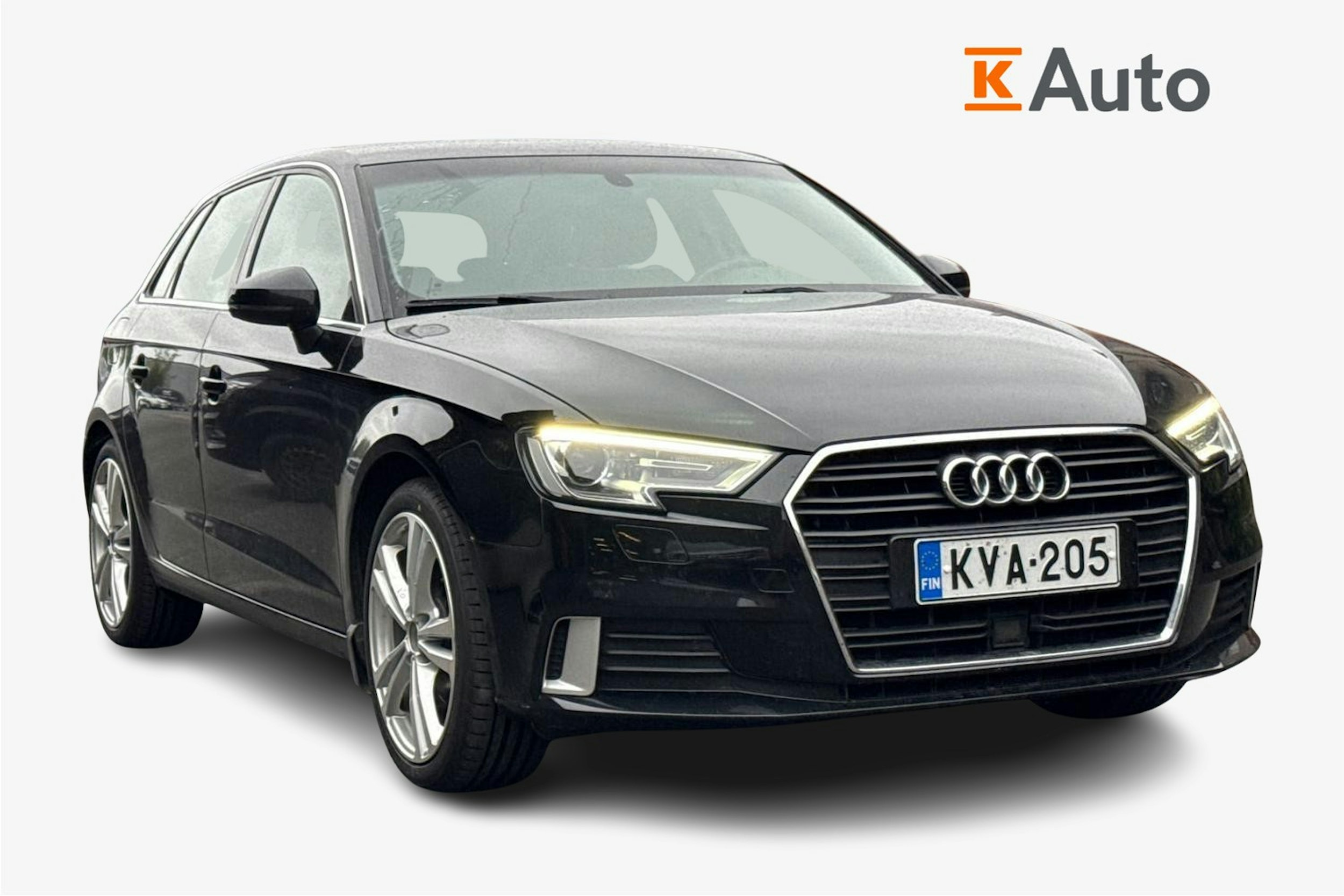 musta Audi A3 2019 kuva 1.