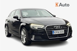 musta Audi A3 2019 kuva 1.