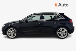 musta Audi A3 2019 kuva 6.