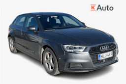 harmaa Audi A3 2019 kuva 1.