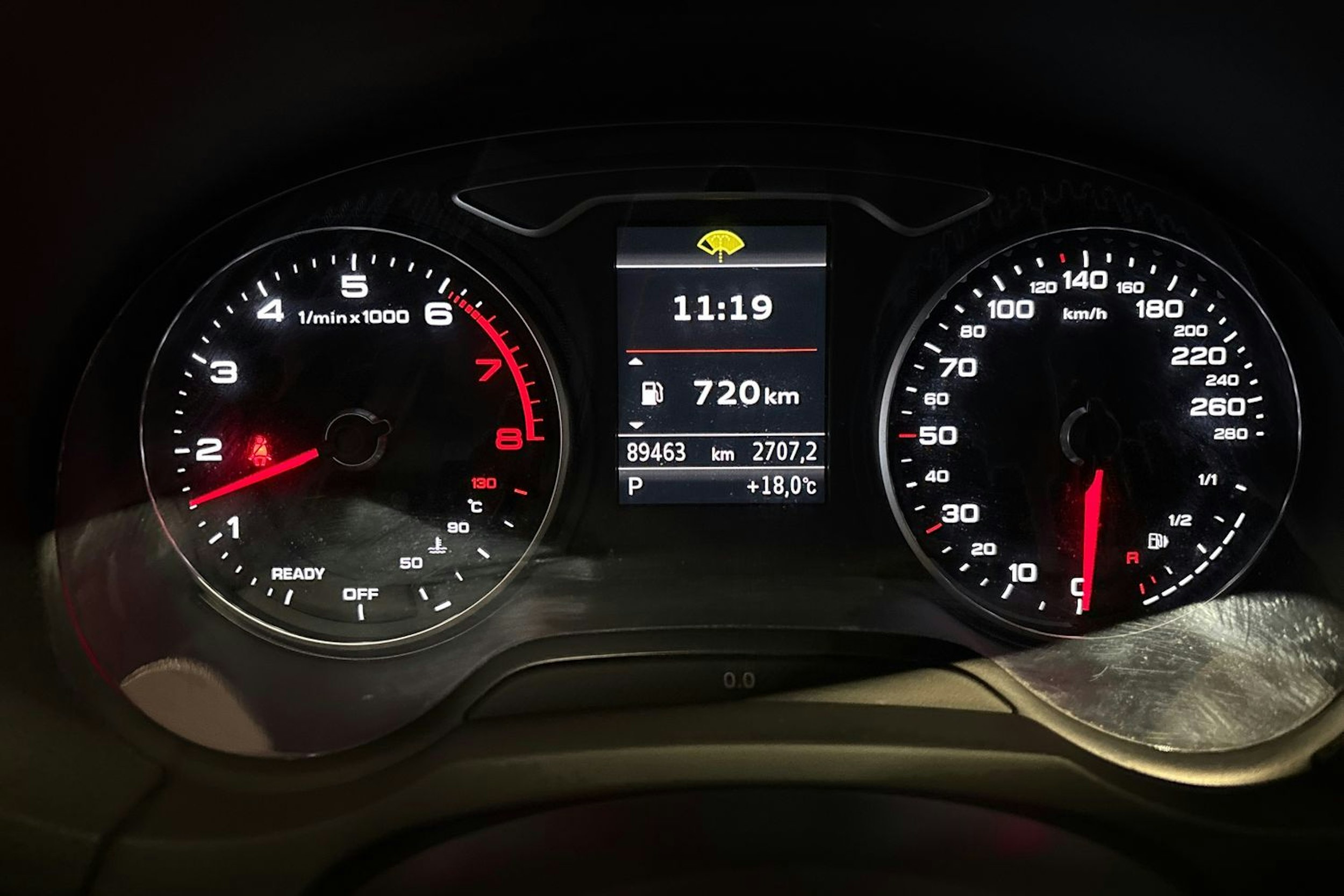 musta Audi A3 2019 kuva 14.