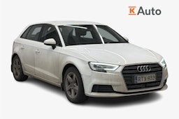 valkoinen Audi A3 2019 kuva 1.