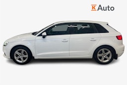 valkoinen Audi A3 2019 kuva 6.