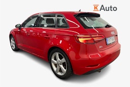 punainen Audi A3 2019 kuva 2.