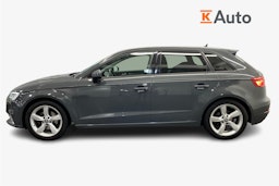 met. harmaa Audi A3 2019 kuva 5.