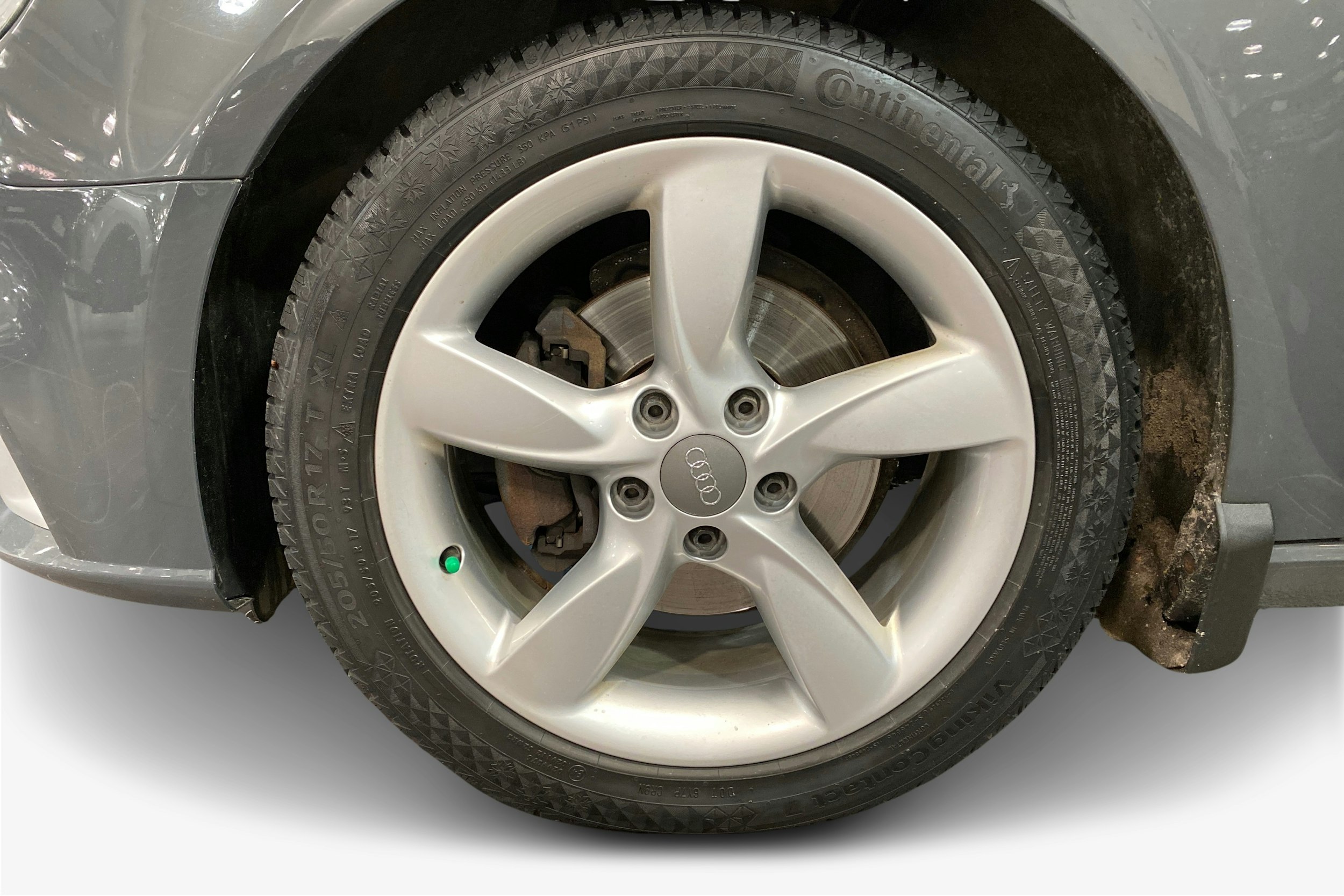 met. harmaa Audi A3 2019 kuva 9.