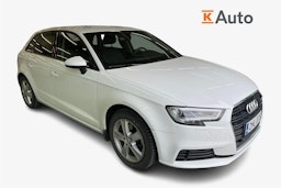 valkoinen Audi A3 2019 kuva 1.