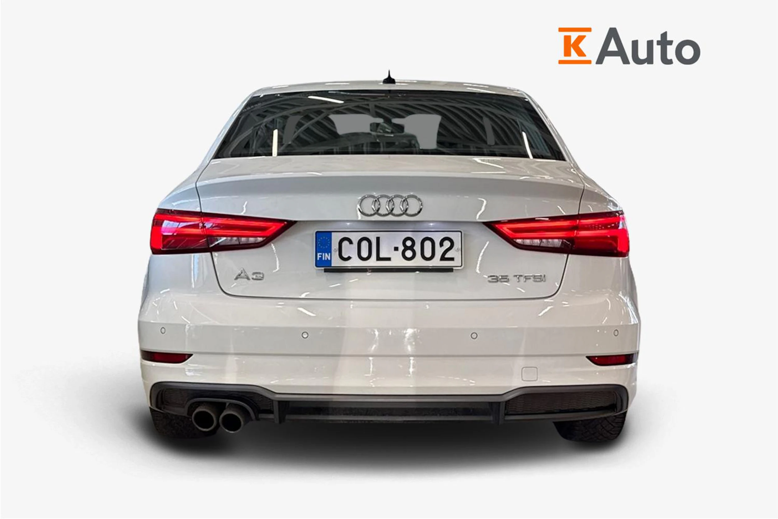 valkoinen Audi A3 2020 kuva 4.