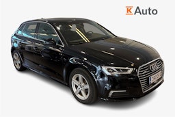 Musta Audi A3 2020 kuva 1.