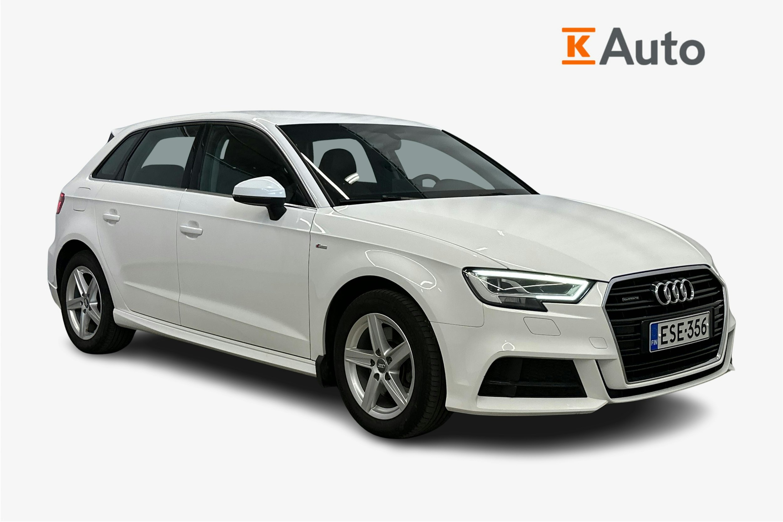 valkoinen Audi A3 2020 kuva 1.