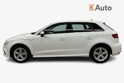 valkoinen Audi A3 2020 kuva 6.