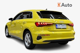 keltainen Audi A3 2021 kuva 2.