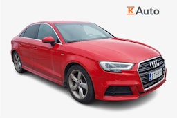 punainen Audi A3 2020 kuva 1.