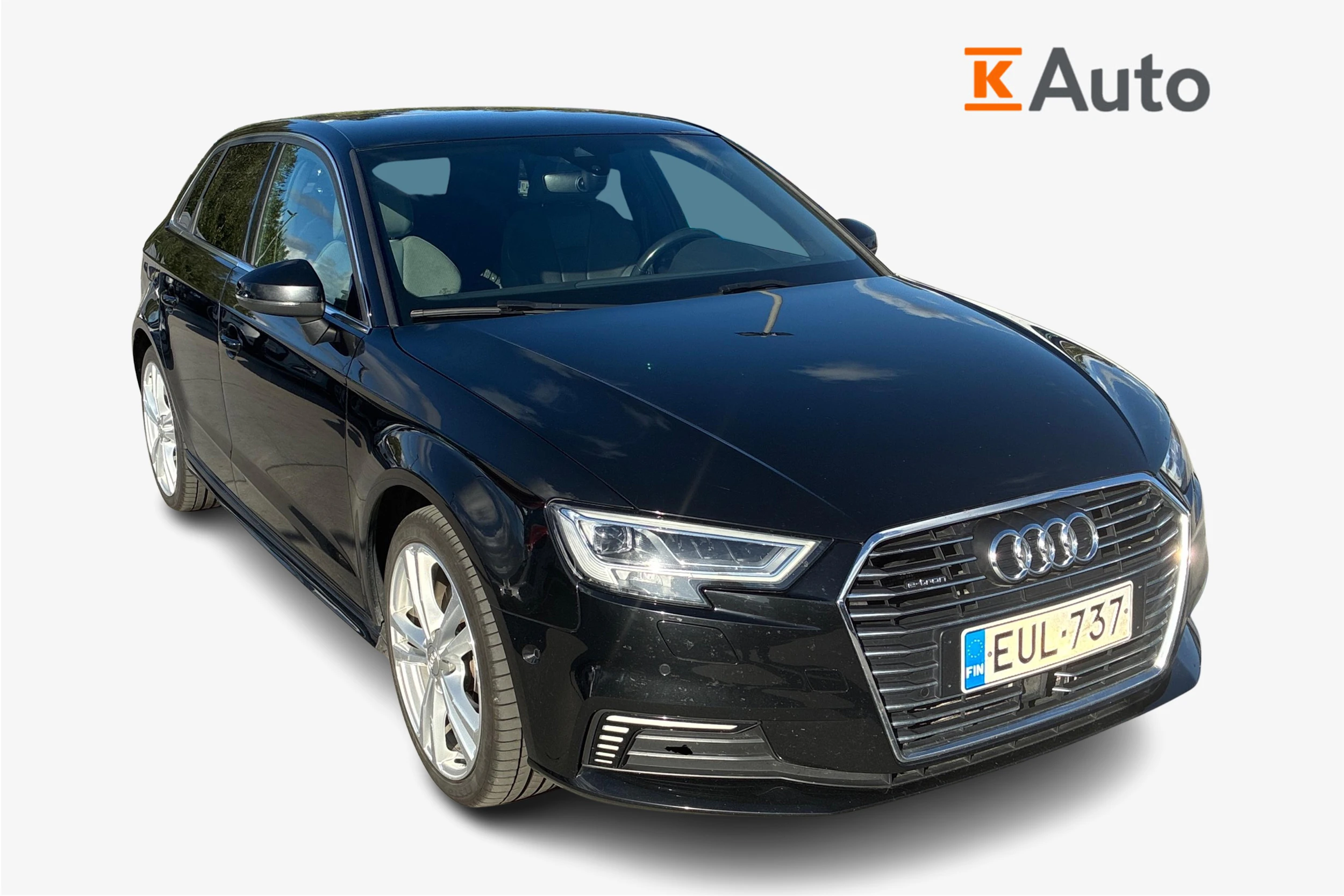 Musta Audi A3 2020 kuva 1.