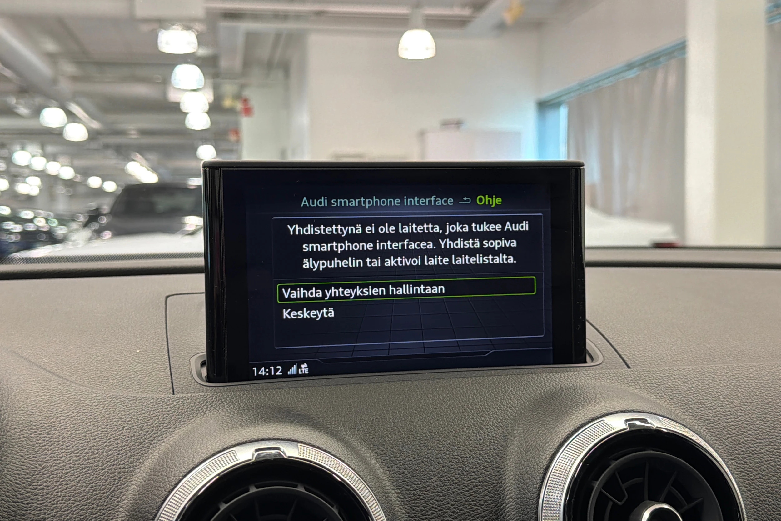 Musta Audi A3 2020 kuva 23.