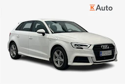 valkoinen Audi A3 2020 kuva 1.