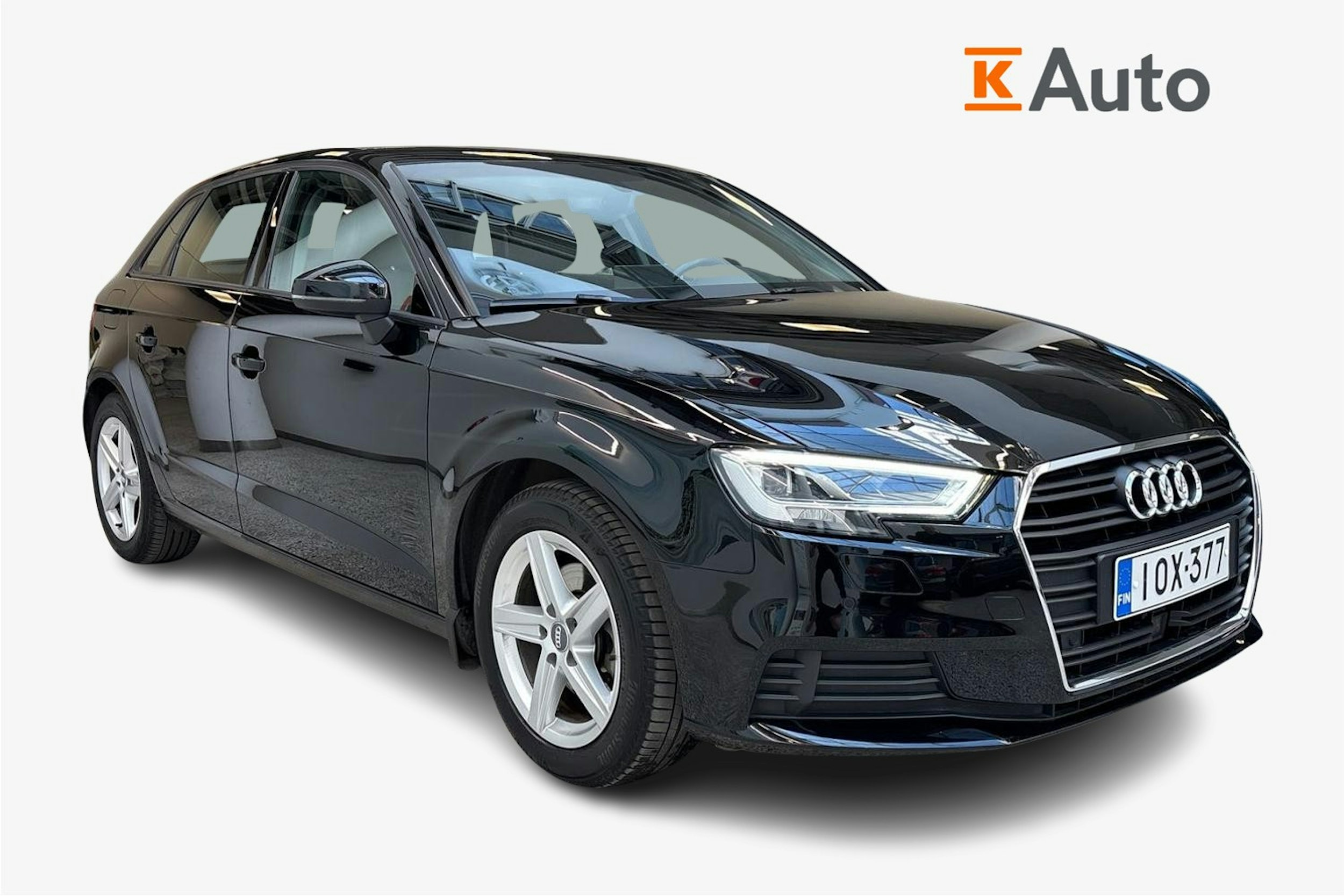 musta Audi A3 2020 kuva 1.