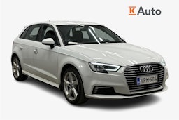 valkoinen Audi A3 2020 kuva 1.