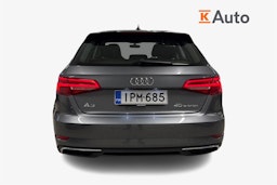 harmaa Audi A3 2020 kuva 3.
