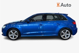 sininen Audi A3 2020 kuva 6.