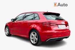punainen Audi A3 2020 kuva 2.